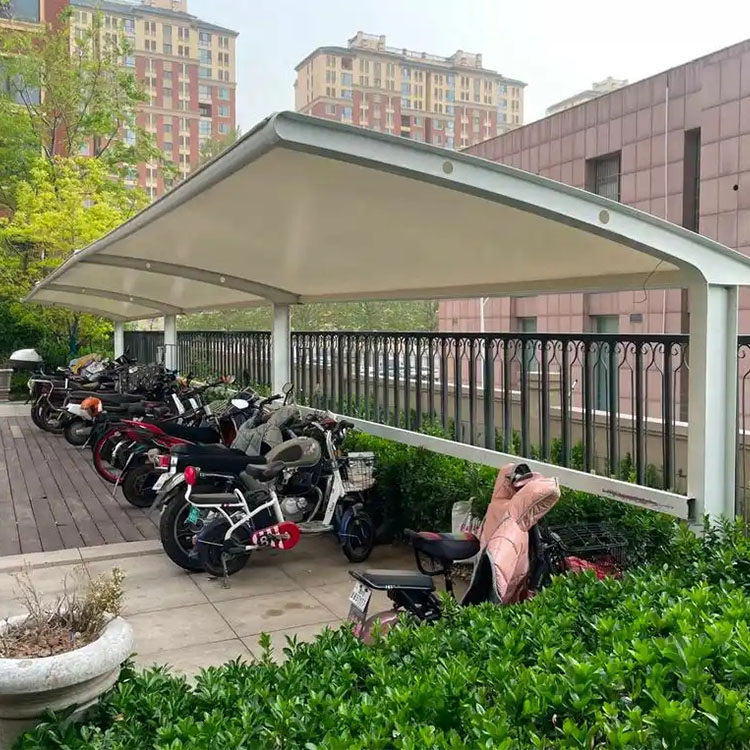 长丰县膜结构电动车棚